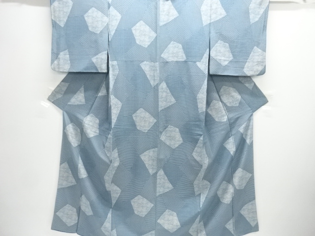 JAPANESE KIMONO / FLOWER CLASSIC PATTERN STONE PAVEMENT KOMON